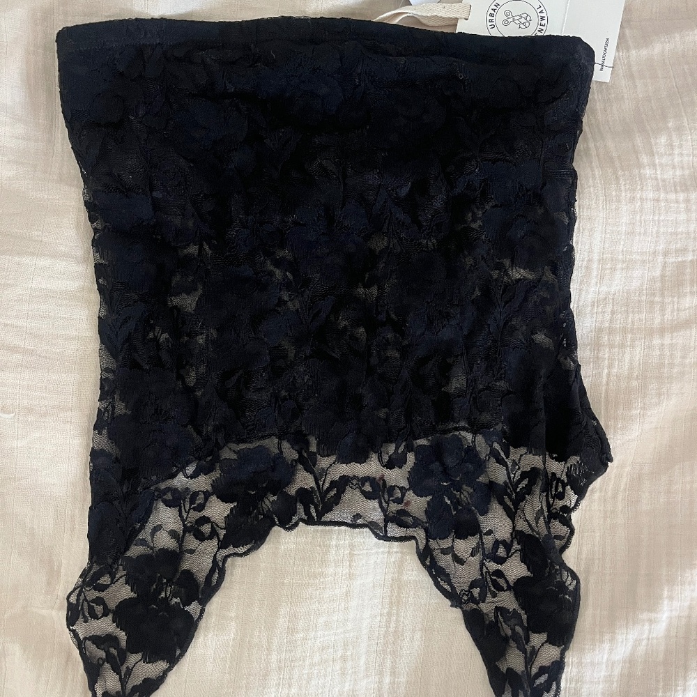 Urban outfitters lace tube top